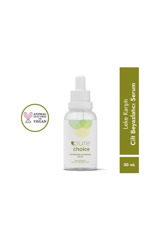 Pure Choice Leke Karşıtı Cilt Beyazlatıcı Serum 30 Ml