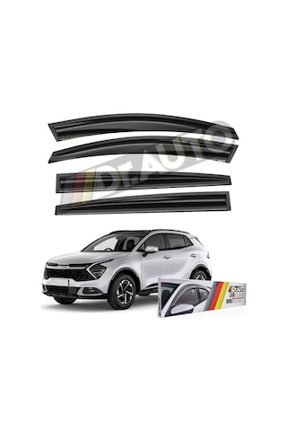 Kia Sportage 2010-2015 Arası Cam Rüzgarlığı 4'lü
