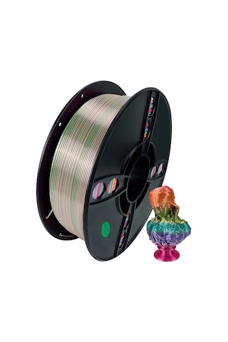 Kingroon Rainbow Filament - Gökkuşağı Şekeri - 1.75 - 1 KG
