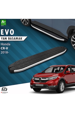 S-dizayn Honda Cr-v 5 Evo Krom Yan Basamak 173 Cm 2018 Üzeri