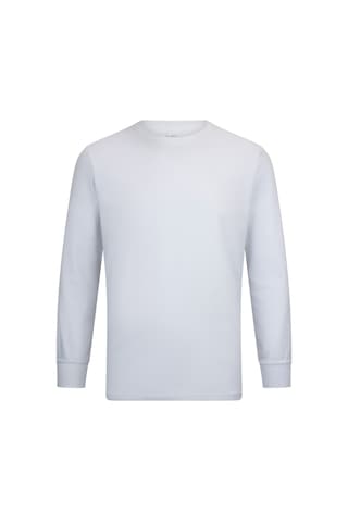 Hatemoğlu Beyaz Regular Fit Bisiklet Yaka Pamuklu Sweatshirt 35123024a005 001 1969290 Beyaz
