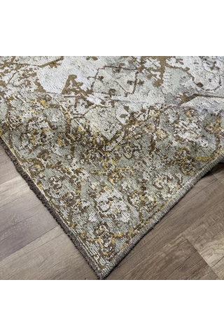Hoom Rugs Arkaik Plz 02 Kahve Etnik Renkli Vintage Makine Halısı Çok Renkli