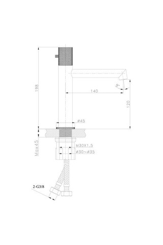Fontana Gri-sampanya Lavabo Bataryası Gri&şampanya