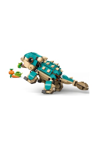 LEGO® Jurassic World Yavru Bumpy: Ankylosaurus 76962 - 7 Yaş ve Üzeri  Kretase Kampı Hayranları için Yaratıcı Oyuncak Yapım Seti (358P)