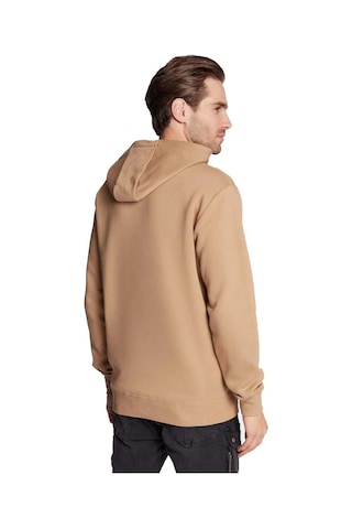 Quiksilver Eqyft04450 Big Logo Hoodie Kahverengi Erkek Sweatshirt Kahverengi