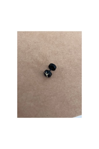 Çelik Piercing Siyah