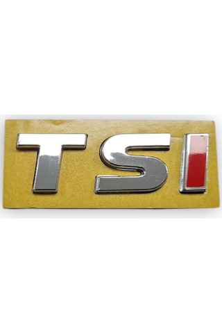 VW Jetta 11-14 Arka Bagaj Kapak TSI Yazısı "I" Kırmızı 1K9853675A