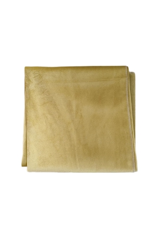 Okey Oyun Masa Örtüsü Kadife 140x140 Sarı