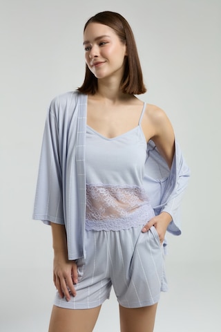 Pierre Cardin Kadın Mavi Sabahlık 5274-47486 mavi