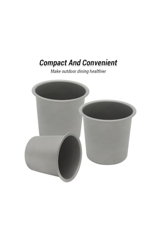 Mufunye Metal Kamp Bardakları, 220ml, Hafif Ve Taşınabilir Çok Renkli