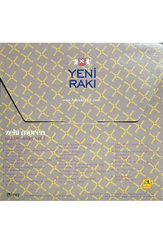 Müzik Cd'sidir Plak Değildir Cd Zeki Müren Mucize Sesler Vol.1