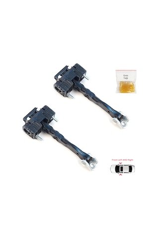 Volvo S40 Mk2 544 V50 545 C30 533 İçin 2x Ön Kapı Gergi Yayı Standart Volvo S40 Mk2 544 V50 545 C30 533 İçin 2x Ön Kapı Gergi Yayı Standart