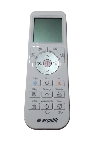 Arçelik 5401552301 İnverter Klima Kumandası-siyah Modelede Uyar