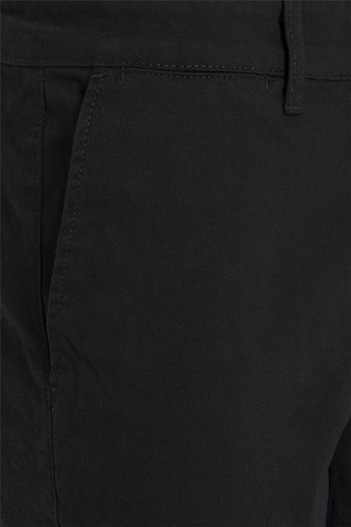 Süvari Siyah Regular Armürlü Pantolon Siyah