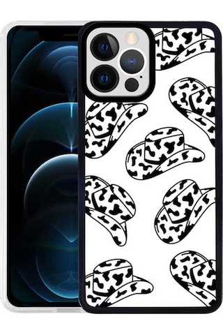 Apple Uyumlu iPhone 12 Pro Max Kılıf Zore M-fit Desenli Kapak Hat No5