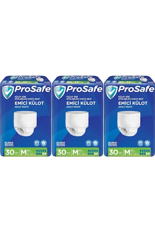 Prosafe Emici Külot Hasta Bezi Orta-medium 90 Adet 3pk 30 M
