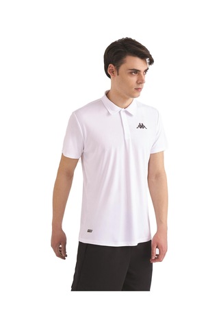 Kappa Erkek Polo Yaka Tişört Kombat Poly Polo Tk 331D53W-Beyaz