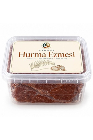 Katkısız Doğal Hurma Ezmesi - %100 Hurma Püresi 1 Kg