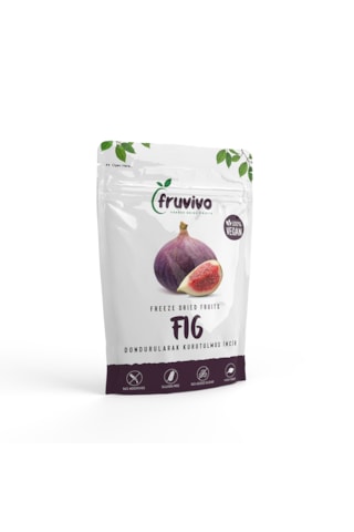 Dondurularak Kurutulmuş İncir 30 Gr, %100 Vegan, Glutensiz