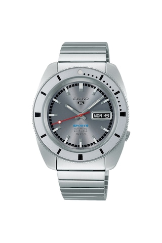 Seiko 5 Sports Srpl03k Erkek Kol Saati Gümüş