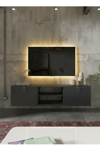 Resital Tv Ünitesi S1838-4 Antrasit Antrasit
