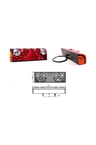 Gpr Eurostar Tır Dorse Stop Lamba Sağ