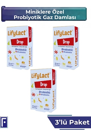 Lifylact Probiyotik Damla 3 x 10 ML
