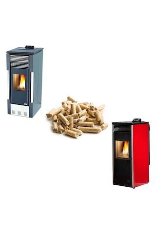 Pelet Sobası Yakıtı %100 Doğal Çam Peleti Yüksek Verim 25 Kg