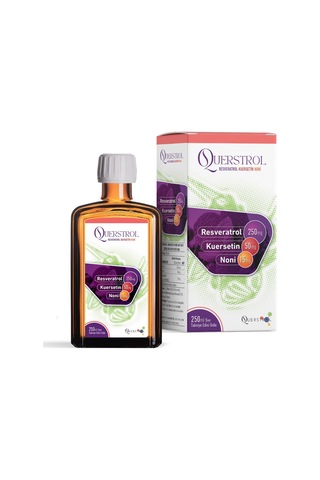 Querstrol 250 ML Resveratrol Kuersetin Noni İçerikli Sıvı 250ml