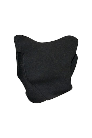 Motosiklet Neopren Balaklava Boyun Rüzgar Kulak Yağmur Koruma Su Geçirmez Maske Polar Kumaş Motor Siyah