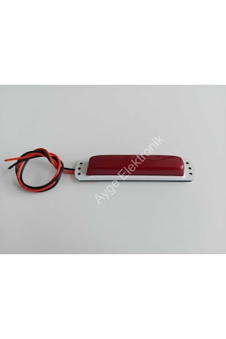 SU GEÇİRMEZ LED LAMBA MARİNE YAT TEKNE KARAVAN 12V -15CM KIRMIZI
