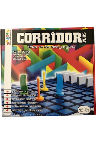 Zekice Corridor Plastik Koridor Plus Zeka ve Strateji Oyunu