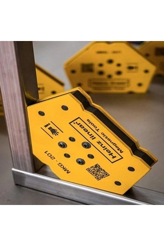 Heinz Linear Manyetik Kaynak Gönyesi 5 Açılı Mkg-201