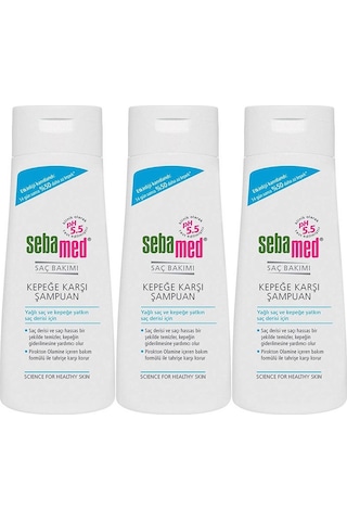 Sebamed Kepek Önleyici Şampuan 3 x 400 ML