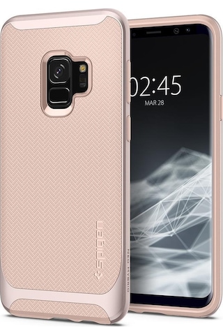 Spigen Galaxy Uyumlu S9 Kılıf Neo Hybrid Pale Dogwood