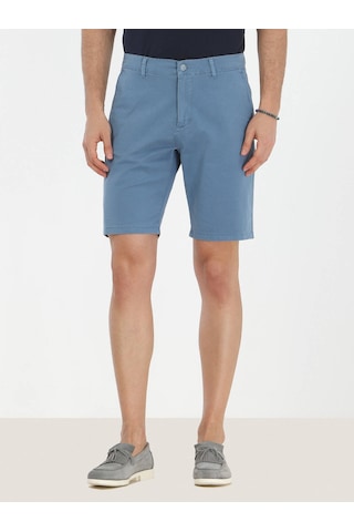 Kip Slim Fit Mavi Erkek Şort Brmd 118 001