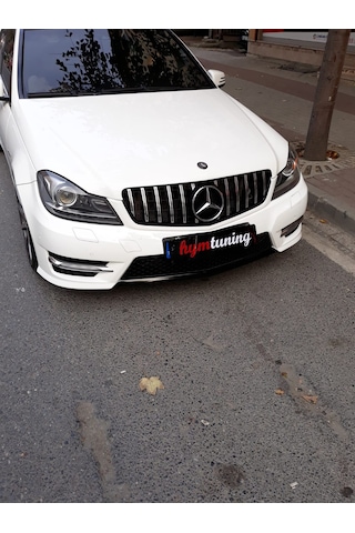 Mercedes C Serisi W204 GTR PANJUR 2007-2013, Dikey KROM Çizgili