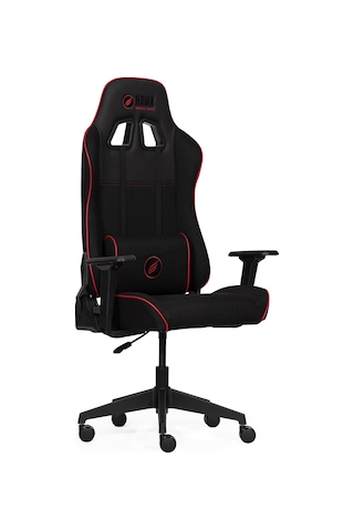 Fab E3 Siyah Kırmızı Kumaş Oyuncu Koltuğu Çok Renkli