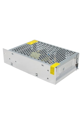 Adaptör 12v 10a Metal Kasa 12 Volt 10 Amper Şerit Led Güvenlik Ka