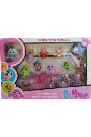 Pet Shop Miniş Evcil Hayvan Minişler 15 Adet Birden Kutulu