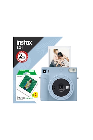 Fujifilm Instax SQ1 Fotoğraf Makinesi + 20'li Kare Film