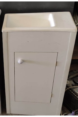 Karavanlara Özel İDATES - Eyveli Banyo Dolabı ( Evye+Dolap)