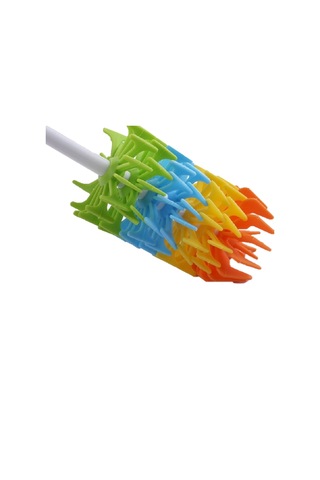 Sones Silikon Bebek Şişe Fırçası Temizleme Emzik Ucu Tüp Bardak Silikon Fırça