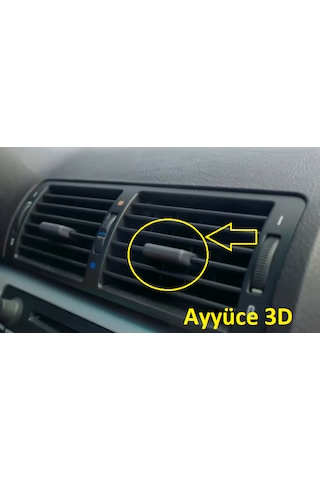 Ayyüce 3d, Bmw E39 Uyumlu Havalandırma Izgarası Klipsi, 3 Adet