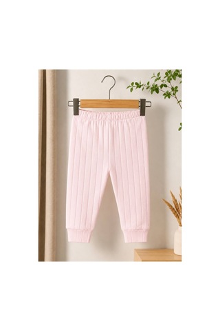 H&c Coolboy H&c Bebek Patiksiz Alt Pantolon %100 Pamuk Esnek Fitilli Ribana 0-36 Ay Pembe