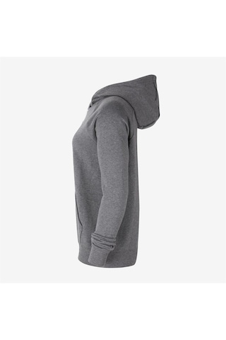 Nike W Nk Flc Park20 Po Hoodie Kadın Sweatshirt Gri
