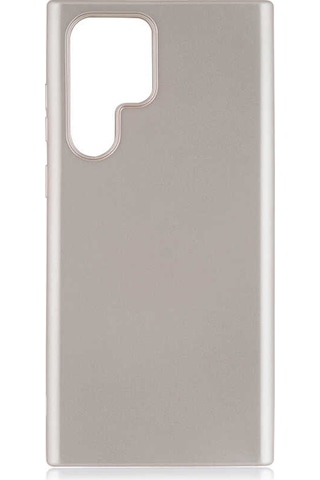 Zore Galaxy Uyumlu S22 Ultra Kılıf Msra Premier Silikon Kapak - Gold Gold