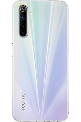 Realme 6 1mm Süper Silikon Şeffaf Kılıf