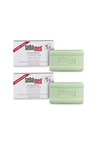 Sebamed Sabun Kompakt Hassas Cilt 100gr 2 Li Set