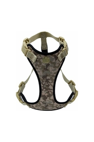 Doggie Havalı Dokuma Göğüs Tasması Kamuflaj Xs 1.5 x 35-45 CM Kamuflaj